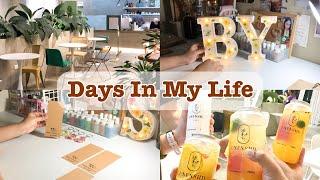 Days In My Life: Failed Crafts, Packing Orders, Days at Work, Aesthetic Café