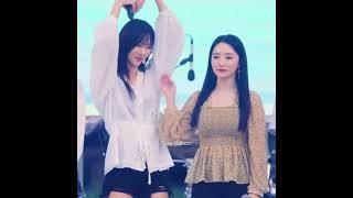 Yoohyeon was attacked by armpit hunter Sua. Baby #SuYoo