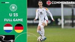 Netherlands U 23 vs. Germany U 23 | Full Game | U 23 Women's National Team Friendly