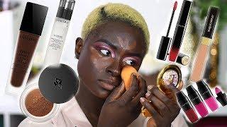 FULL FACE USING LANCÔME PRODUCTS | OHEMAA BONSU