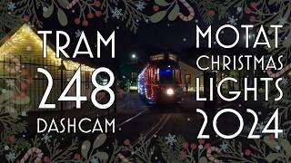 MOTAT Christmas Trams 2024 - 248 Dashcam