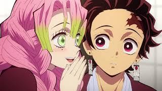 The Romantic Scene of Tanjiro and Mitsuri (English Dub) Demon Slayer Season 3 Episode 1