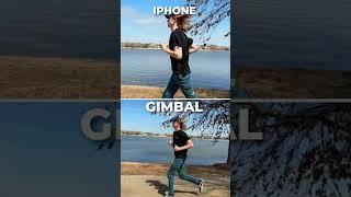 iPhone Action Mode vs Gimbal!