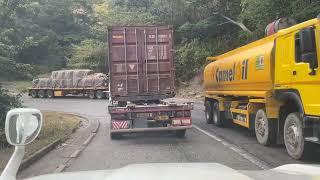 Tanzania Road Trip: Lady TZ driving through dangerous Kitonga Mountains, Iringa