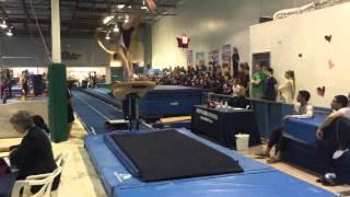 UTD Meet 2015 (Mens): Vault -- Jake Zenker