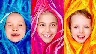 Un rêve étrange sur des cheveux colorés