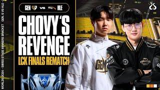 LS | CHOVY'S REVENGE! LCK FINALS REMATCH | GEN vs HLE