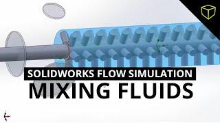 Mixing Fluids with Static and Powered Rotors