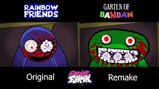 Rainbow Friends x Garten of Banban Part 4 | Animation Comparison