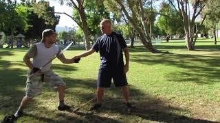  Ten Knife Strikes in 1.5 Seconds  #Knives #Sword #CloseRangeSword #Circling