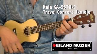 Kala KA SSTU C Travel Concert Ukulele