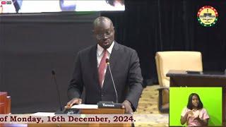 Parliament of Ghana resumes sitting after long break || 16th December 2024 #news #parliament