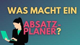 Was macht ein Absatzplaner? | Demand Planning | Verkaufsmengen planen und Vertrieb abstimmen