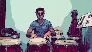 Frank Colón - CONGA RUDIMENT on 3 DRUMS