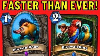 Using Hunter Cards in Priest is OVERPOWERED! Chillin' Vol'jin Elwynn Boar Combo!