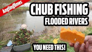 Catch more chub on flooded rivers with these fishing tips!