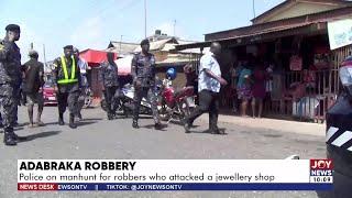 Adabraka Robbery: Police on manhunt for robbers who attacked a jewellery shop | News desk