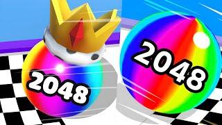 Ball Merge 2048 / Ball Run 2048 - Amazing Merge Balls Run - Gameplay Android, iOS