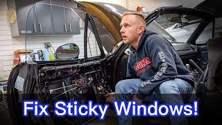 How to Fix Sticky Car/Truck Window Crank Properly!