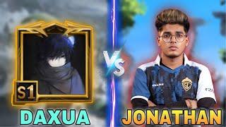 Daxua vs Jonathan 1v1 TDM CHALLENGE  Who is better? | BGMI TDM MATCH