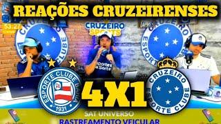 REAÇÕES E NARRAÇÃO DOS CRUZEIRENSES - BAHIA 4X1 CRUZEIRO [ BRASILEIRÃO SÉRIE A 2024 ]