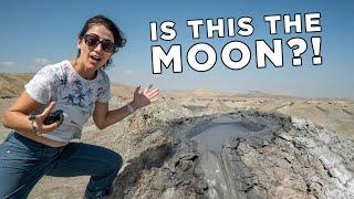 Amazing MUD VOLCANOES & Qobustan | Azerbaijan Travel Vlog