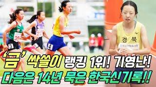 금메달 싹쓸이! 여중부 랭킹 1위! 다음은 한국신기록이다! 2023 소년체전 완벽 제패한 기영난 이제는 기영난의 시대가 왔다!!!