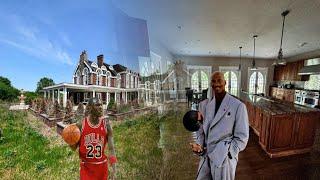 We Explored Michael Jordan’s Former $22 Million Dollar Mega Mansion-Crazy Find Must See!