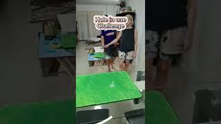 Fingagolf: Can Wife get 1 hole-in-one before Husband gets 2?