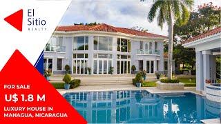 Luxurious and Exclusive House with Great Location for Sale in Managua | Nicaragua Real Estate