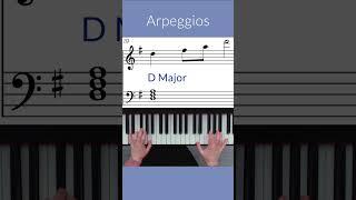  Let's Play Arpeggios! #pianochords #gmajor #beginnerpiano