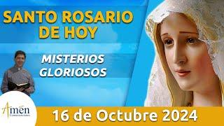 Santo Rosario de Hoy Miércoles 16 Octubre 2024  l Padre Carlos Yepes l Católica l Rosario l Amén