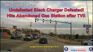 INTENSE GTA 5 Pursuit TVI of The Black Undefeated Charger at RUSH HOUR #gta  #youtube #reels