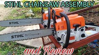 How to Assemble STIHL Chainsaw 20"|Grace Alconera