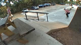 halfcab pinic table latham skatepark