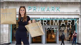 WHAT'S NEW IN PRIMARK + HAUL | OCTOBER 2024 | autumn coats, accessories & more | shopping vlog uk