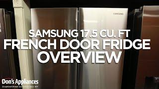 Samsung 17.5 Cu. Ft. Fingerprint Resistant Stainless Steel Counter Depth French Door Refrigerator