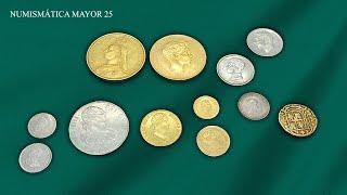 UNA GRAN SELECCIÓN DE MONEDAS EN MAYOR 25