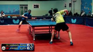 6.ЖУКОВ - ИСМАИЛОВ RUSSIAN Championship table tennis настольный теннис