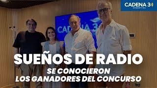 SUEÑOS DE RADIO | Cadena 3 anunció los cuatro ganadores del concurso nacional | Siempre Juntos