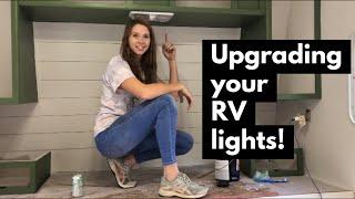 Upgrading your RV lights to LEDs!