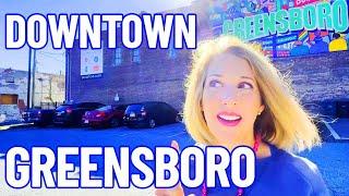 FULL TOUR of Downtown Greensboro North Carolina 2022 | Living in Greensboro North Carolina