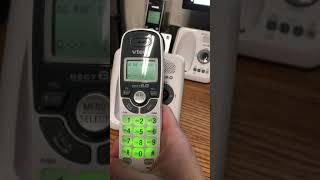 VTech CS 6124 No Power At Base Solved How to Pair Handset and Base