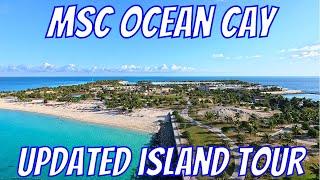 Ocean Cay Marine Reserve, MSC Private Island. Full Updated Island Tour With Information!