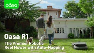 Oasa R1 The Premier Robotic Reel Mower with Auto-Mapping