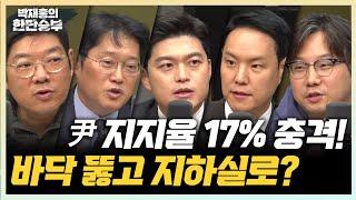 11/8(금) 尹 17%, 또다시 최저 지지율, 명태균의 검찰 조사(김용태 김한규) 강기훈 행정관 음주운전 징계 후 복귀(곽우신)