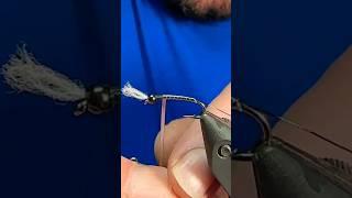 All Black ASB Chironomid Pupa Stillwater Fly Pattern Fly Tying Tutorial Video