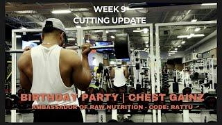 Birthday Party & Chest Gains || Announcing my Raw Nutrition Ambassadorship