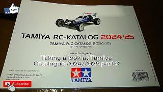 Taking a look at Tamiya Catalogue 2024/2025 Part 3