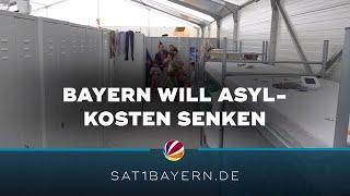 Asyl-Politik in Bayern: Staatsregierung will Kosten senken